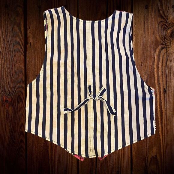 Vintage Hang Ten Tropical Floral Vest Large - Picture 2 of 4